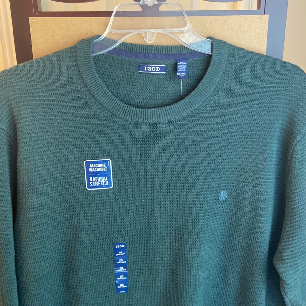 NWT Izod Men’s knit sweater XXL
